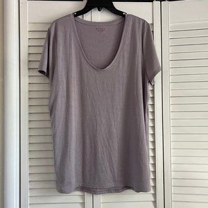 Athleta Lavender T-shirt XL